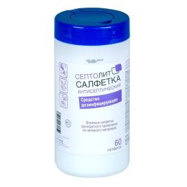 Септолит салфетка антисептическая №60 банка