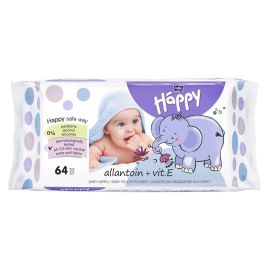 Салфетки Детские влажные "bella baby Happy " с витамином Е и аллантоином (64шт/уп)